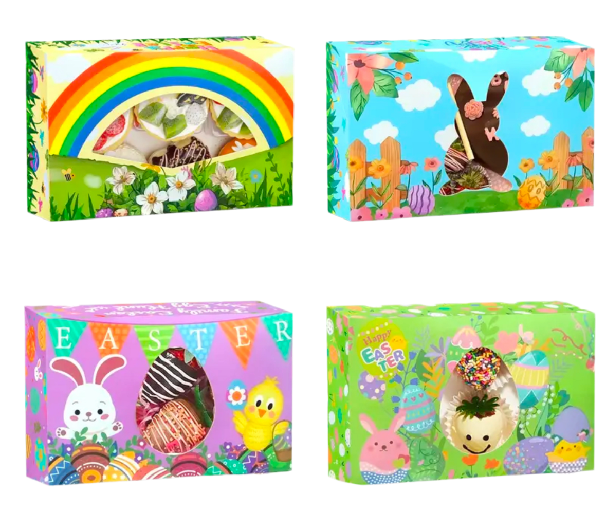 Gift Box - Large 22cm Easter - Choose Colour / Design