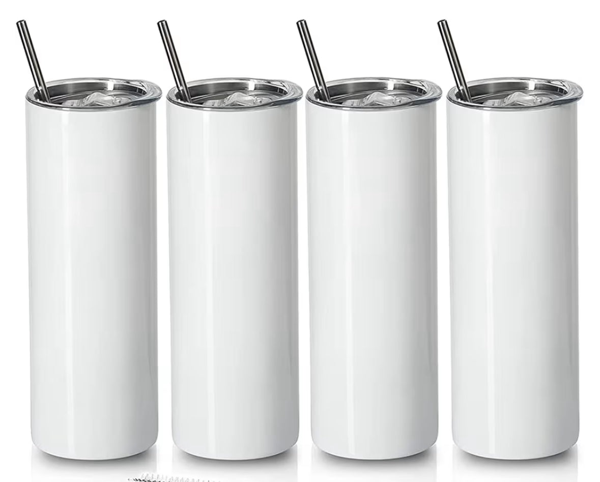 Sublimation Stainless Steel Double Wall Skinny Tumbler