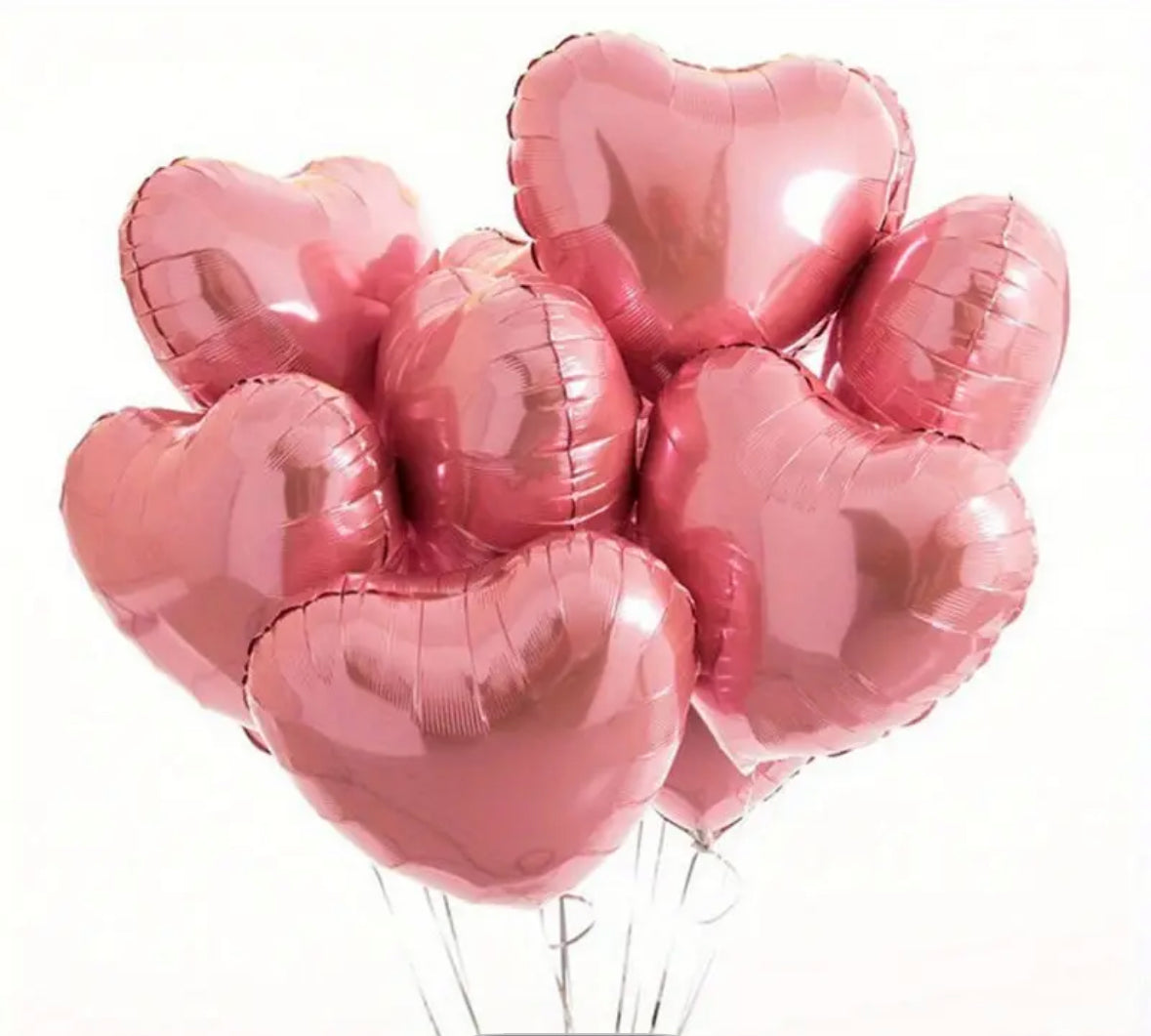 Pink Foil Heart Balloon