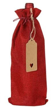 Burlap Bottle Bags