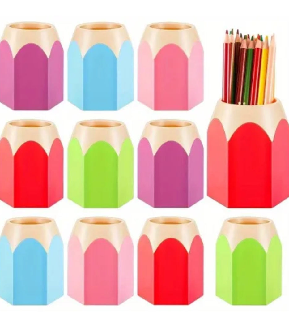 Crayon Shaped Pen Pot