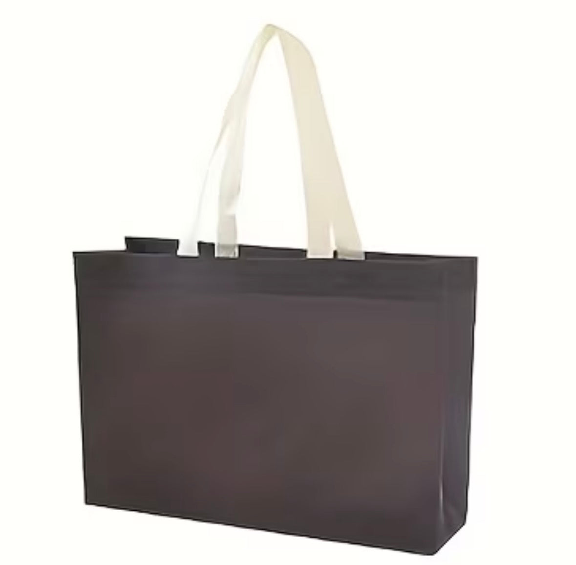 Giant Shopper Bag Brown / Cream