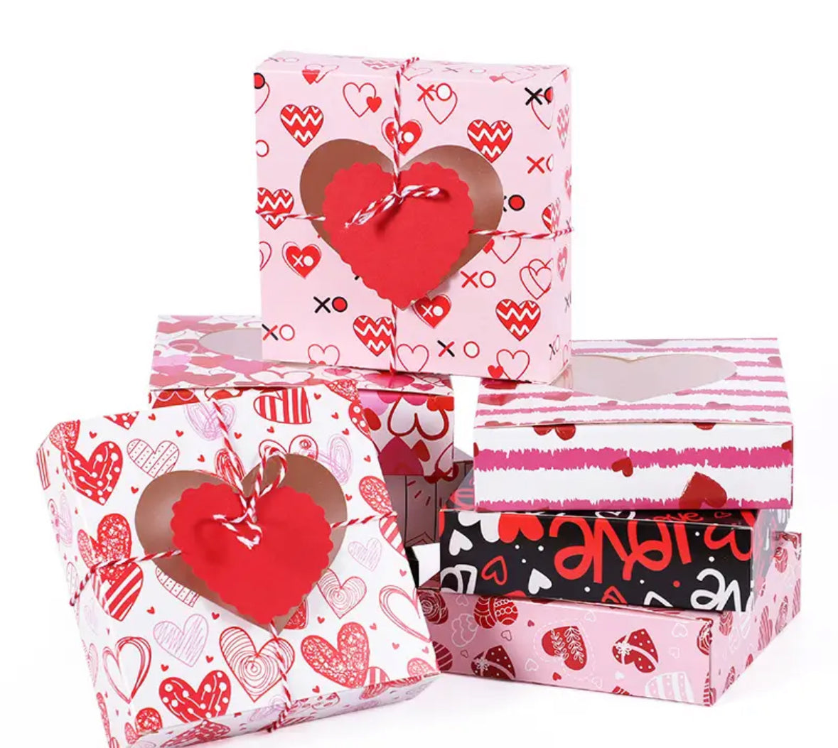 Valentines Gift Box & Tag