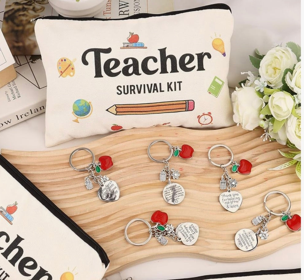 Teacher Survival Kit Bag with Keyring