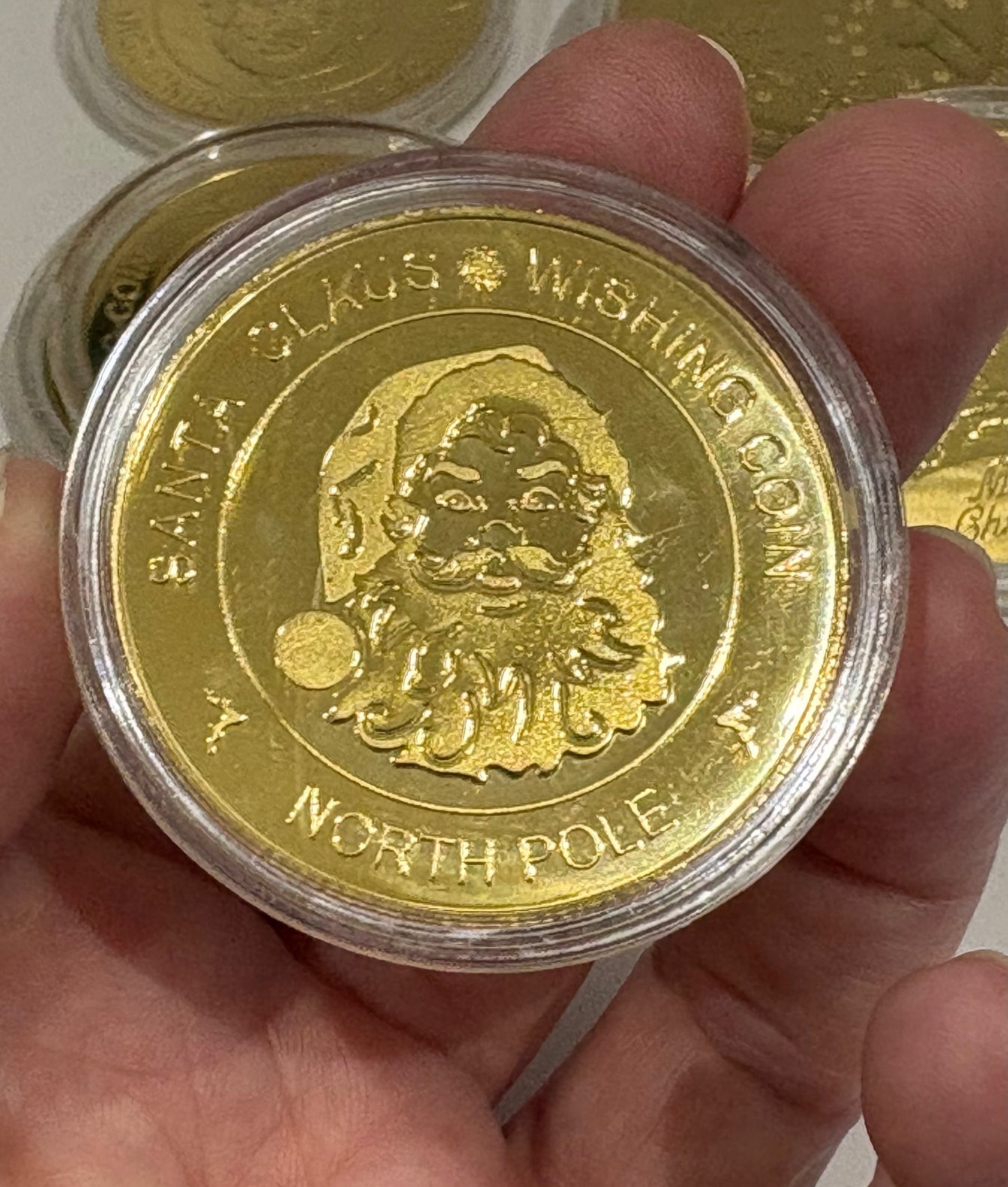Santa Wishing Coin in Presentation Case