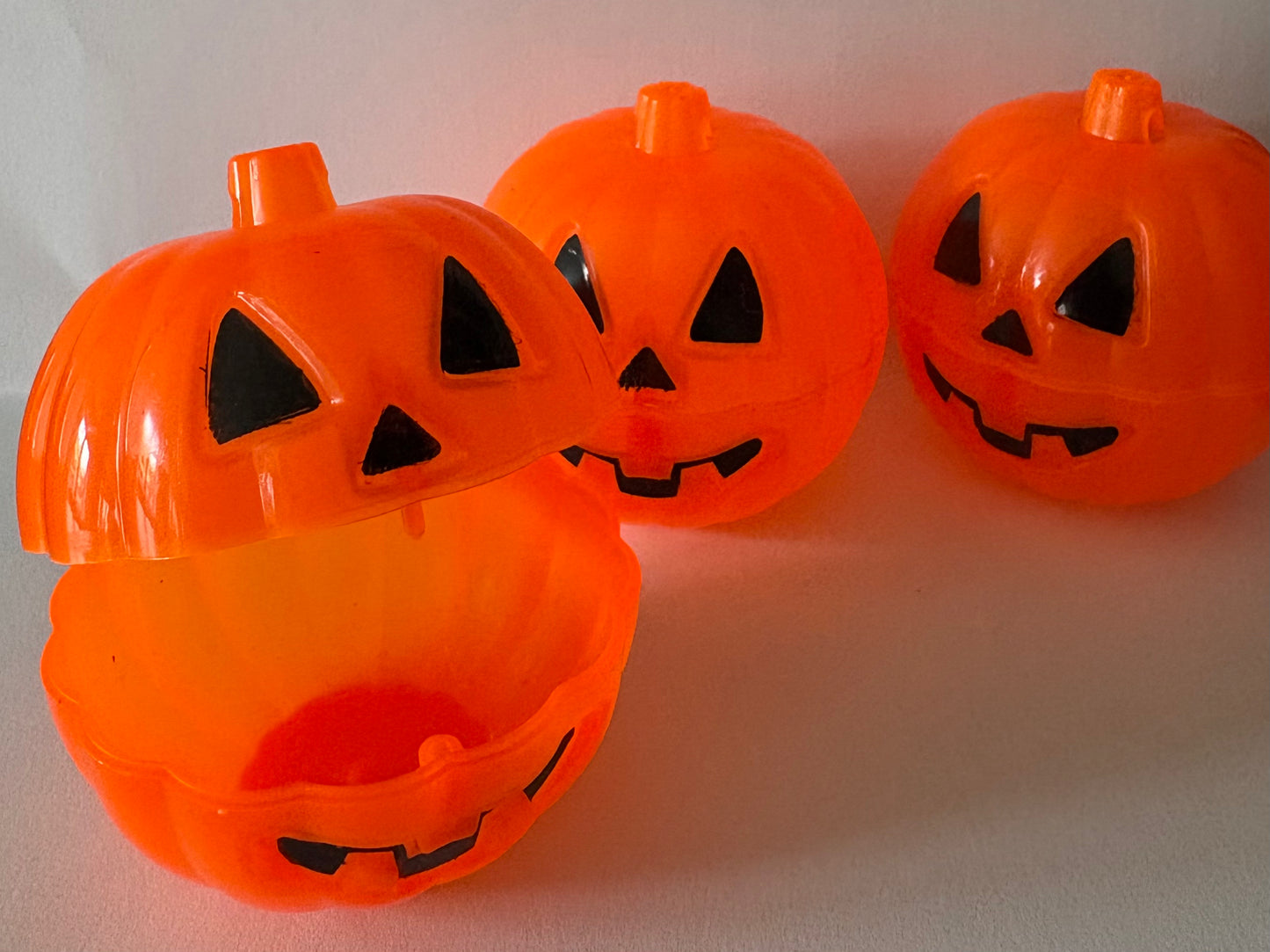 Fillable Small Pumpkins - Candy Containers
