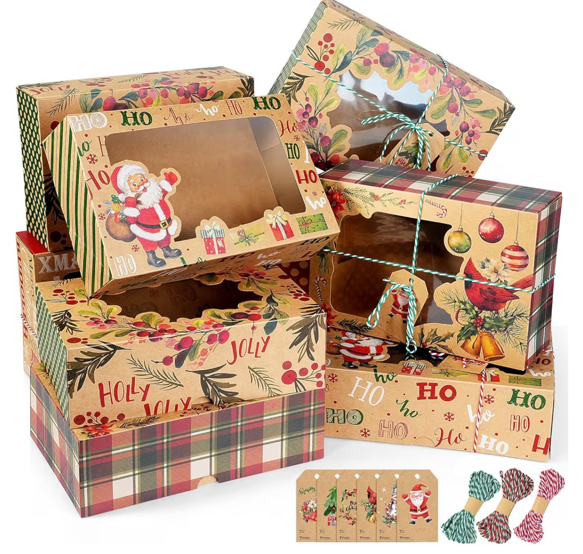 Christmas Eve / Gift Box Medium Assorted Designs