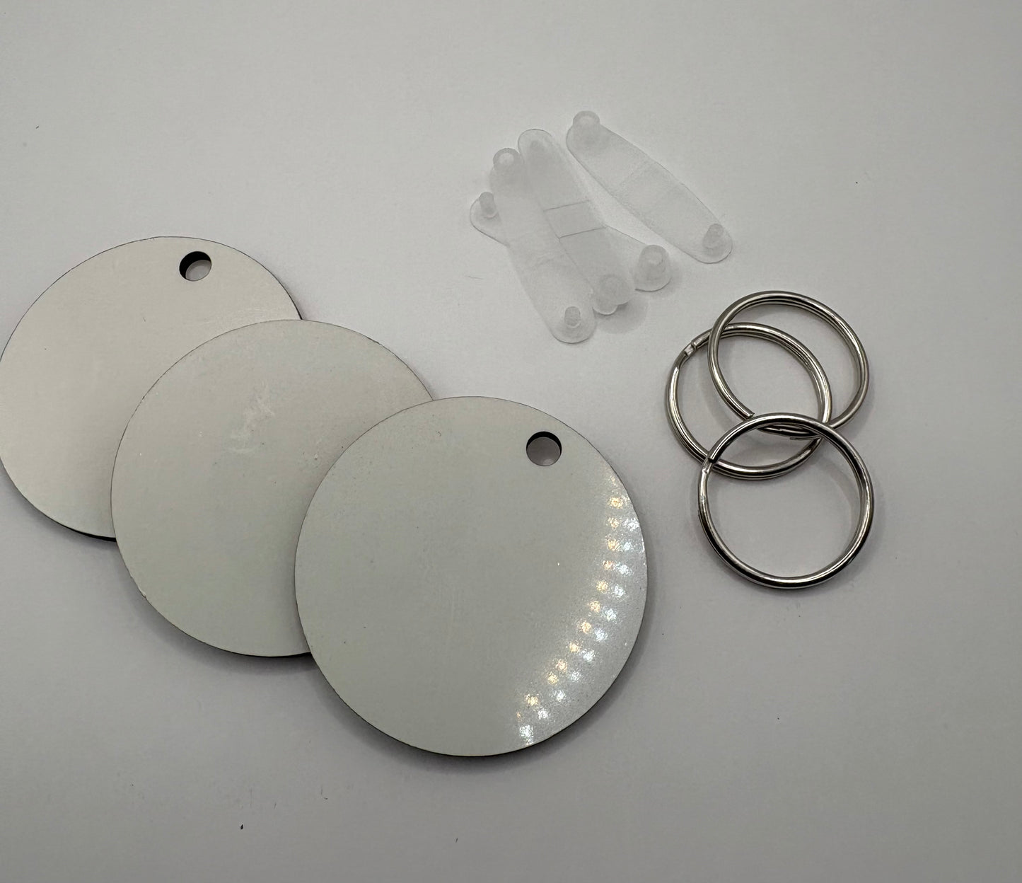 Keyring Blanks Sublimation Round
