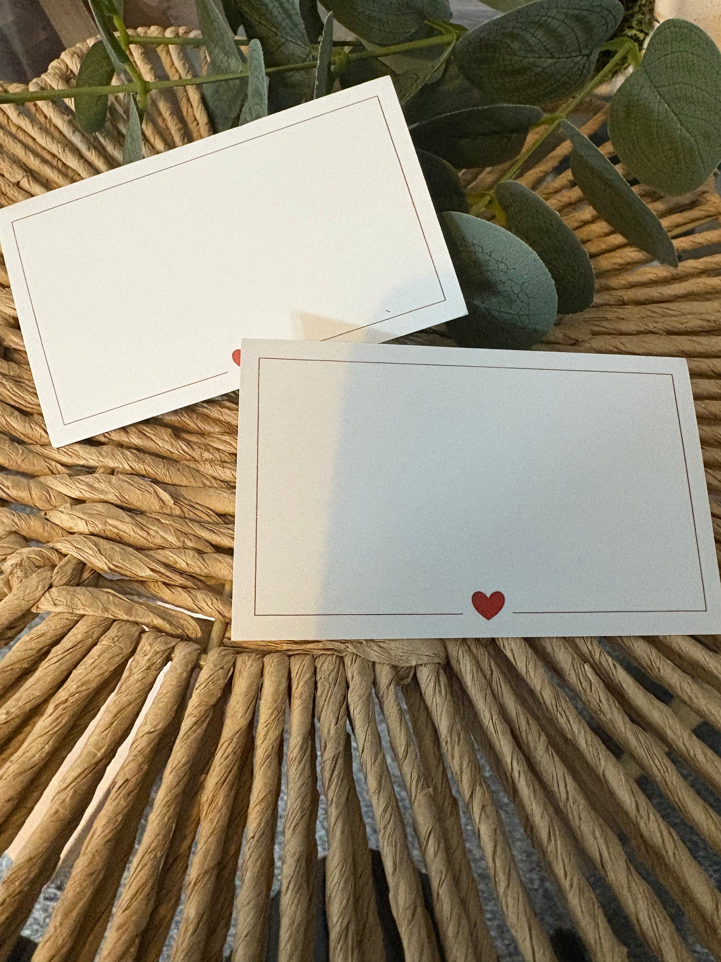 Heart Gift / Business Card Blank