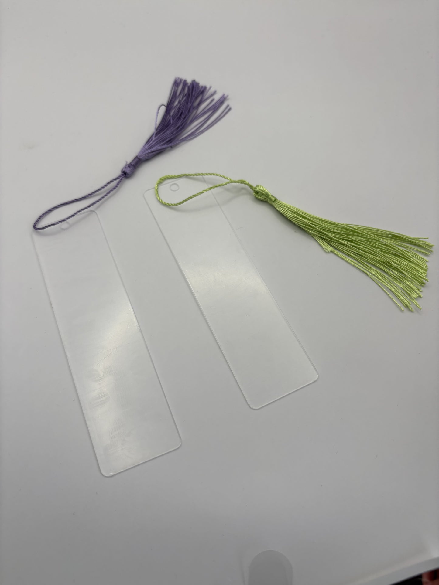 Bookmark Clear Acrylic with Tassel