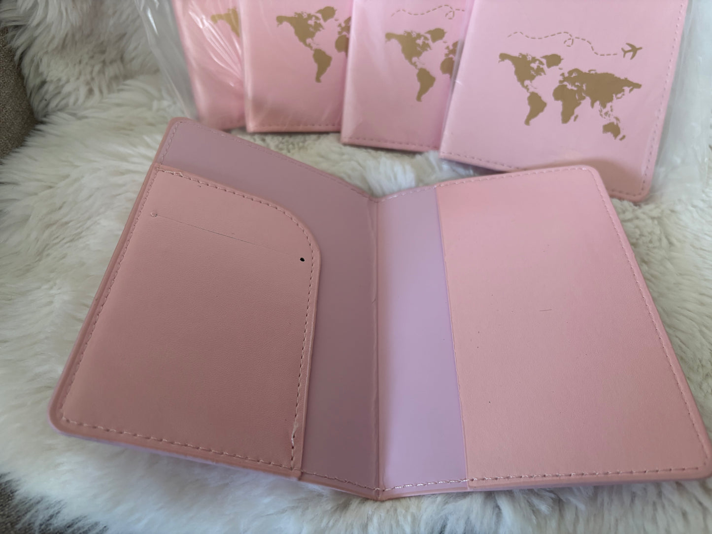 Passport Holder Pink