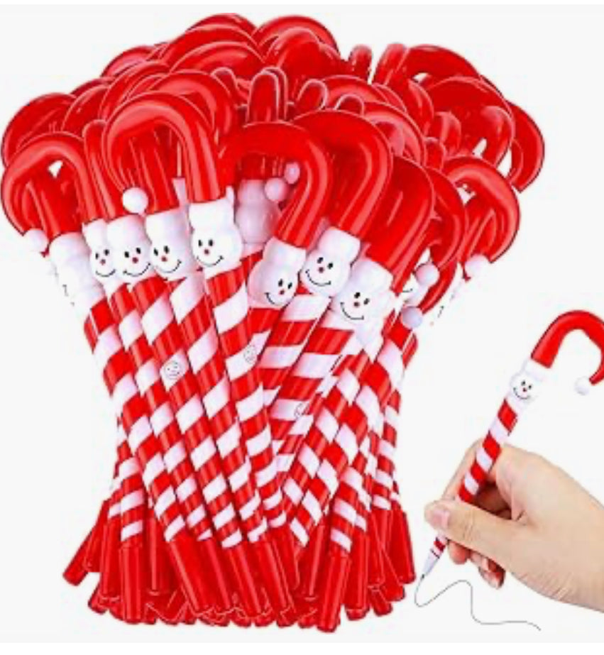 Pens Candy Cane Xmas
