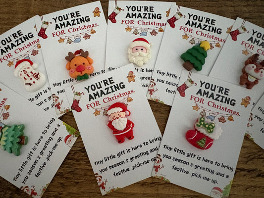 Christmas Pocket Hug on Card
