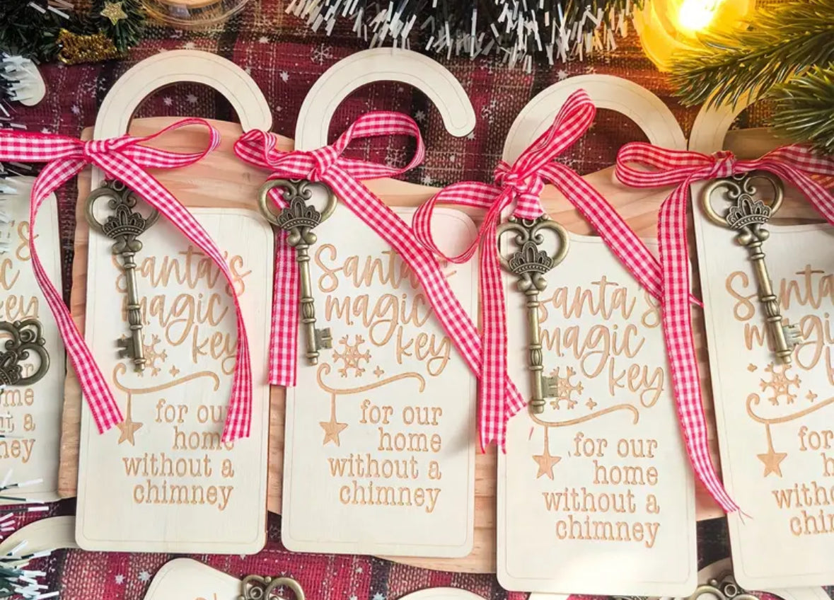 Santa Magic Key with Door Hanger