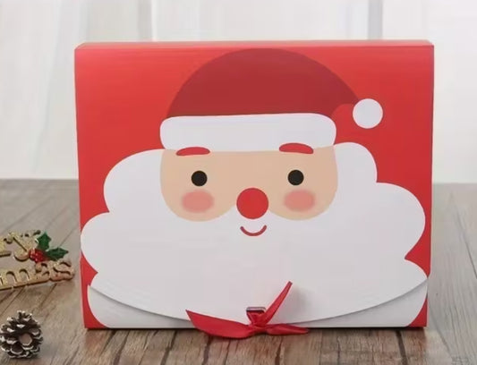 Christmas Eve Gift Box Red Santa