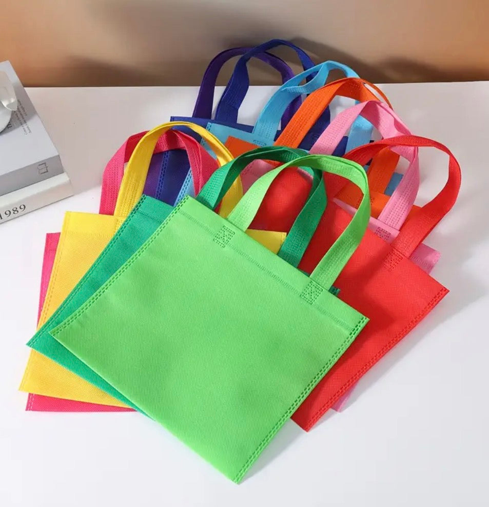 Coloured Non Woven Tote Bag. 20cm. Parties / Gifts