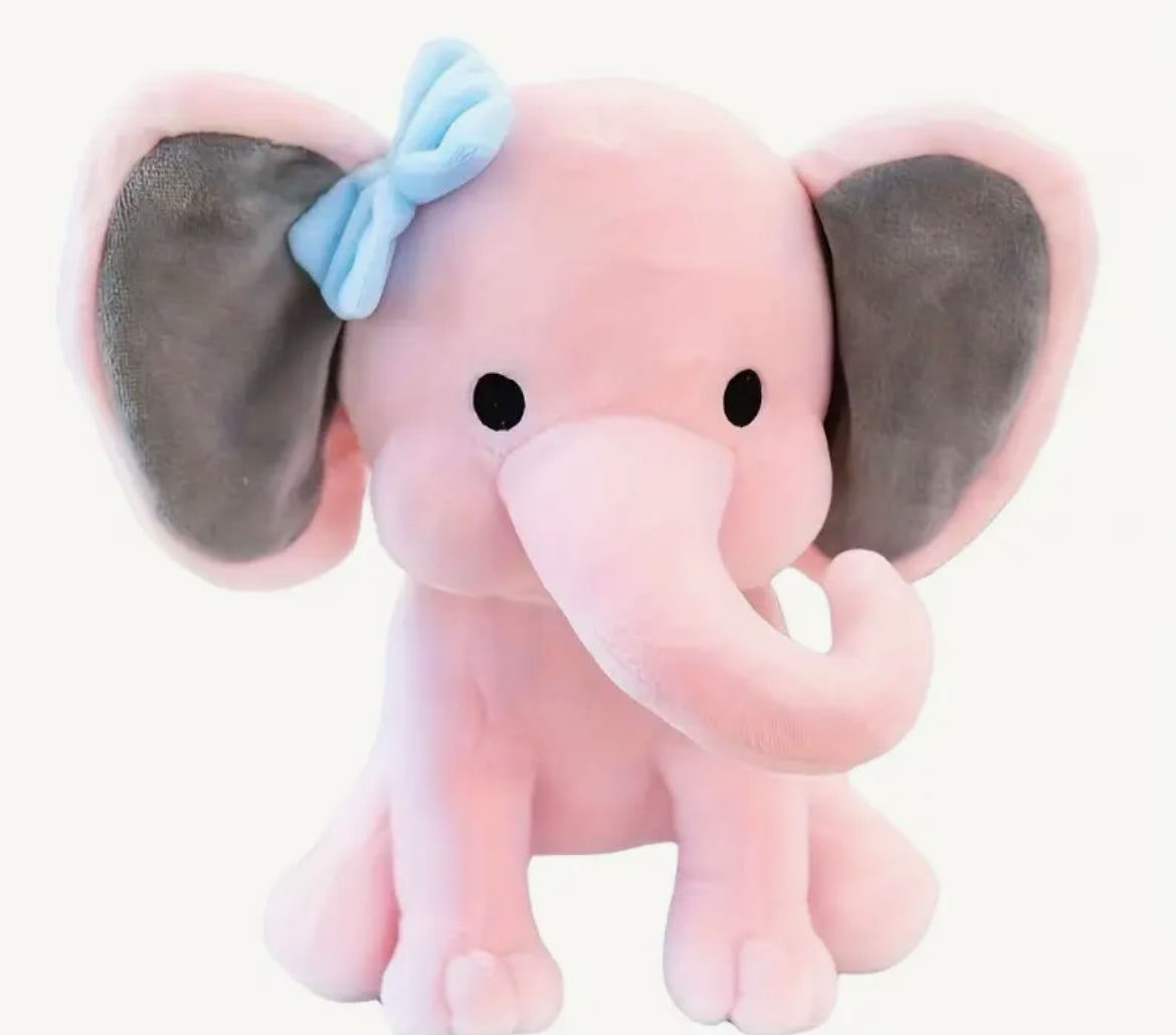 Large Soft Toy Elephant (Popular for Birth Announcement)