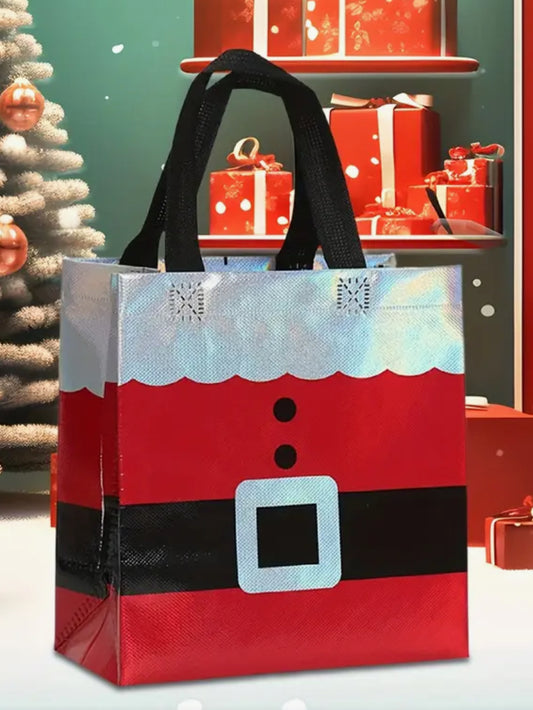Santa Belt Design Gift Bag