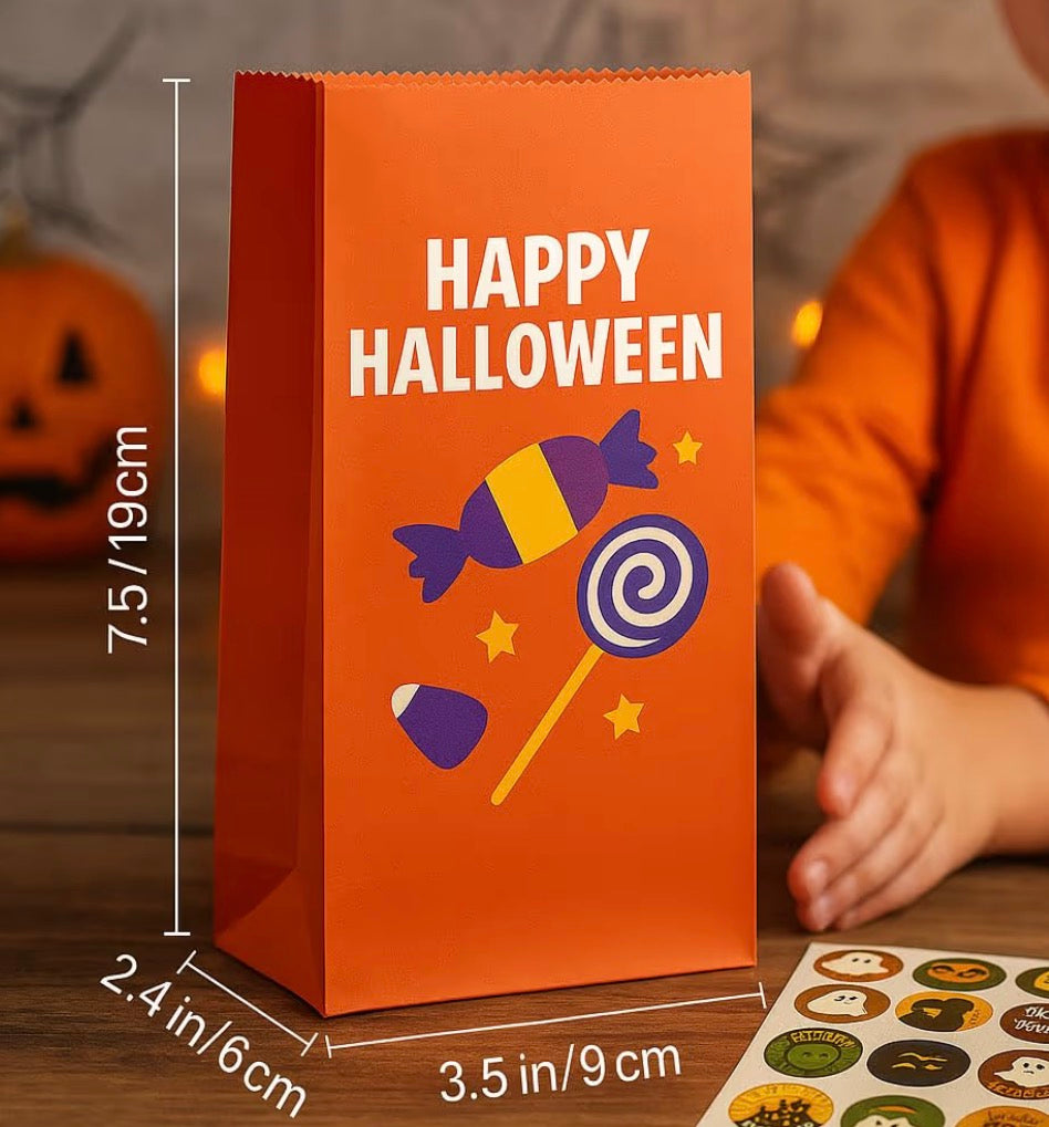 Halloween Paper Candy Bags