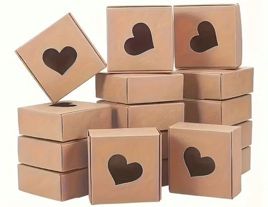 Heart Kraft Gift Box