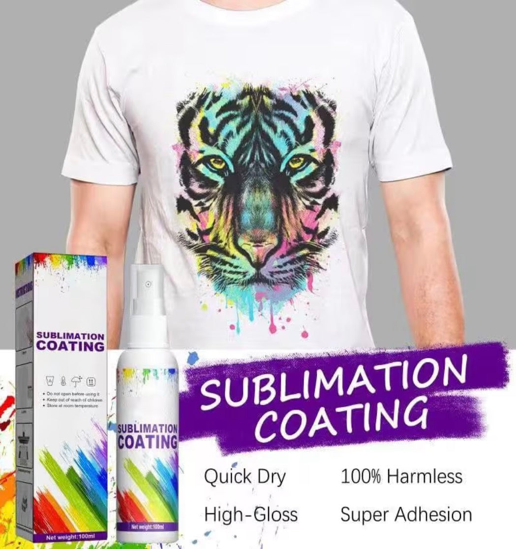 100ml Sublimation Coating Spray. Improves Sublimation Outcome