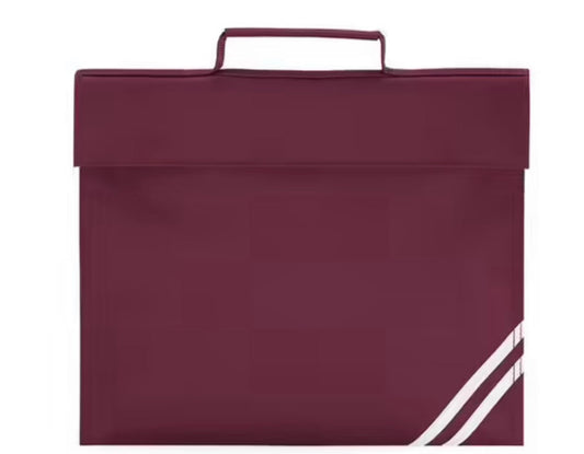 Quadra Book Bag - Burgundy