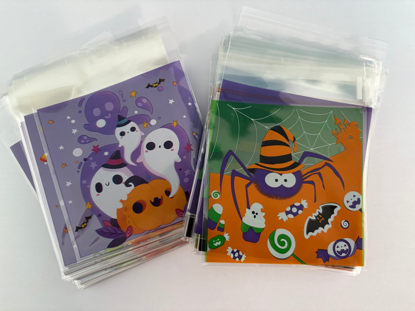 Halloween Treat Bags x 10 Pack Self Seal