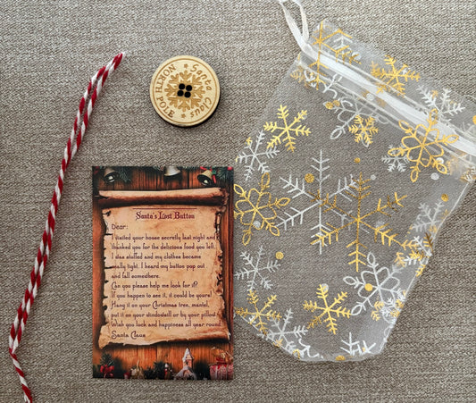 Santas Lost Button Gift Set