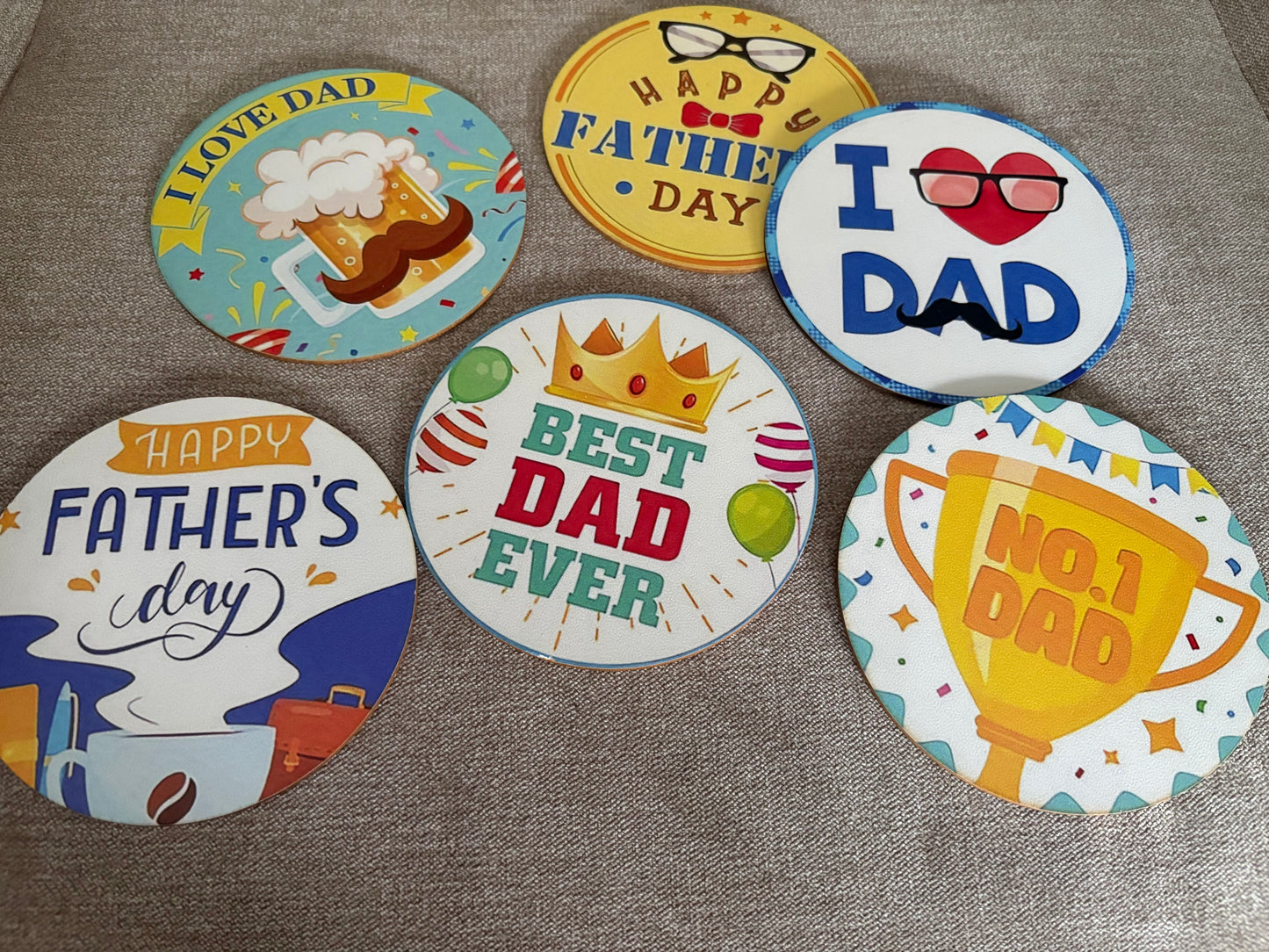 Fathers Day Coaster