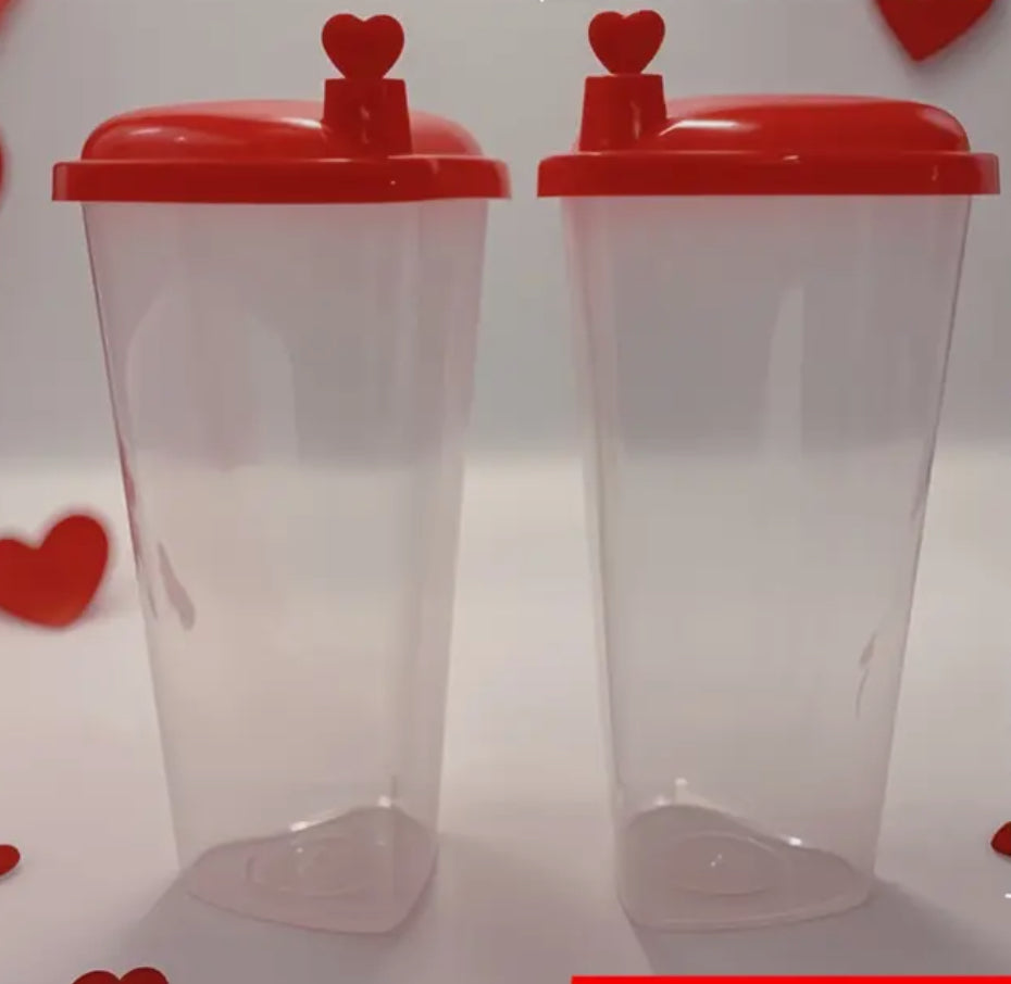 Heart Shaped Cup With Lid