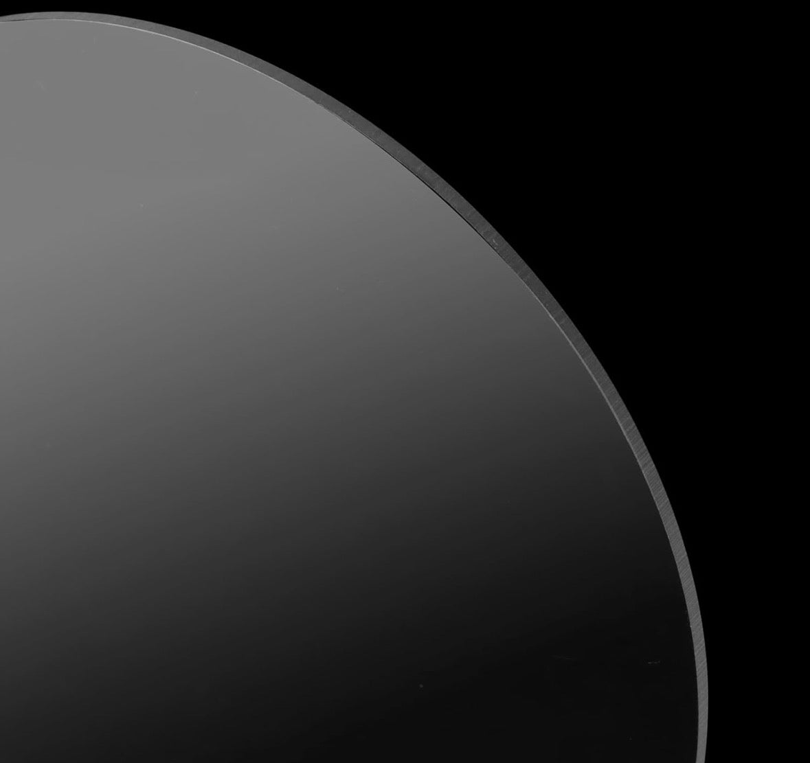 10cm Clear Acrylic Discs