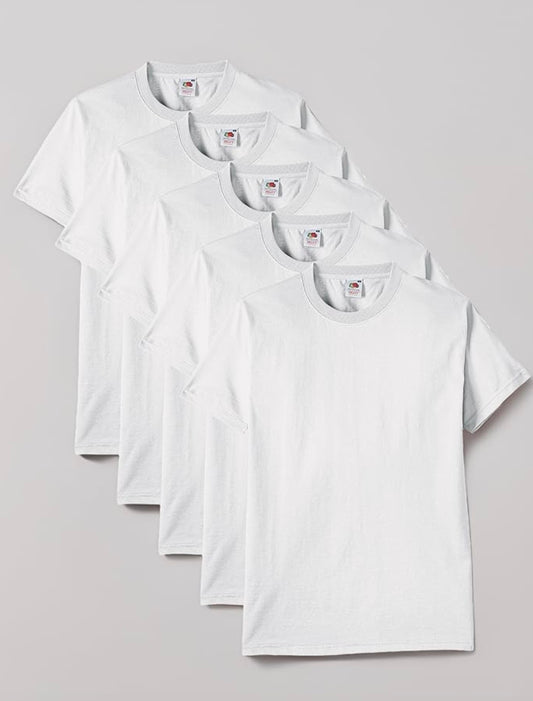 Kids Plain White Sublimation T Shirts (All Sizes Available)