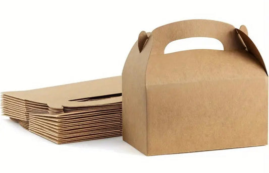 Gift Treat Box Kraft Brown