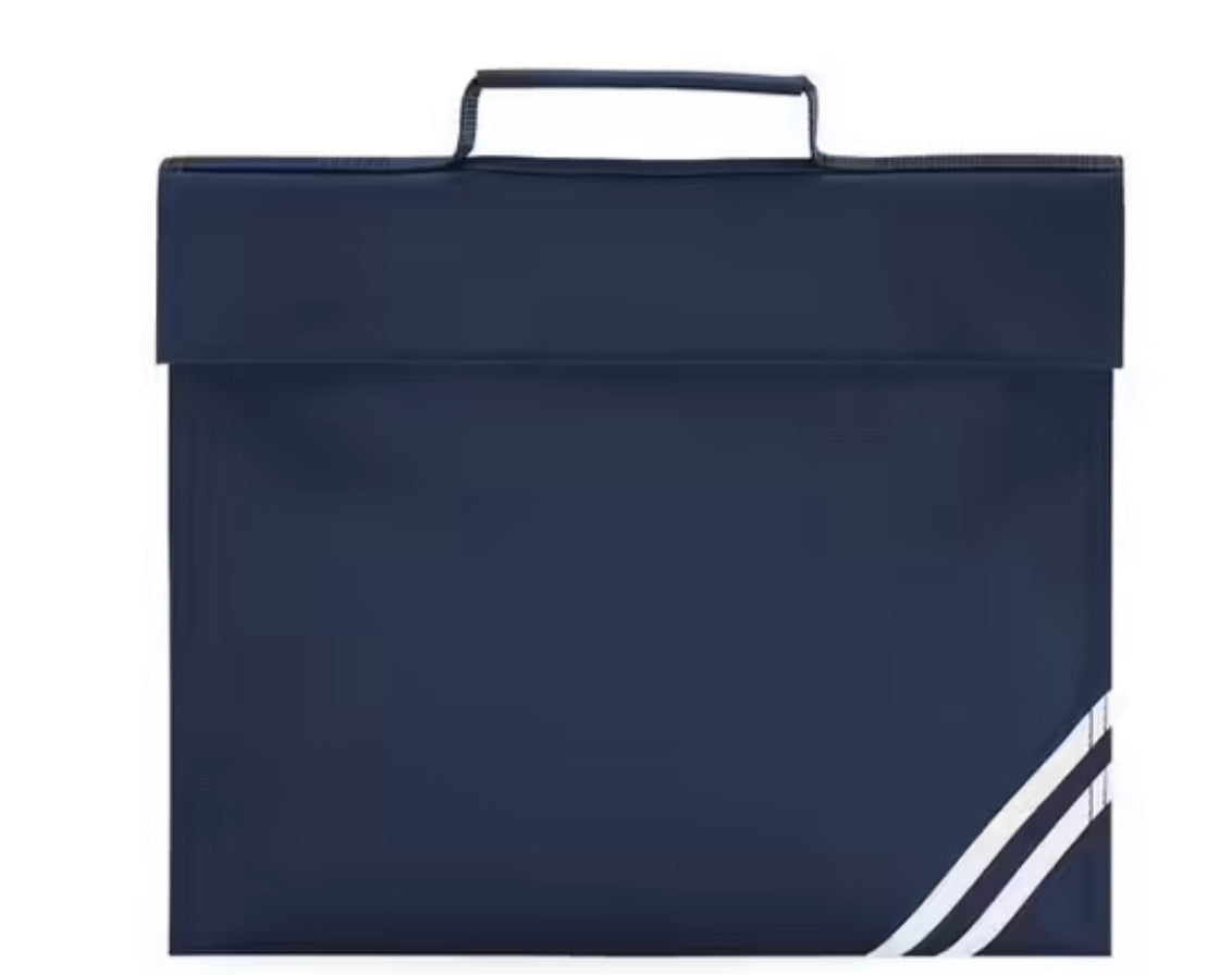 Quadra Book Bag - Dark Blue