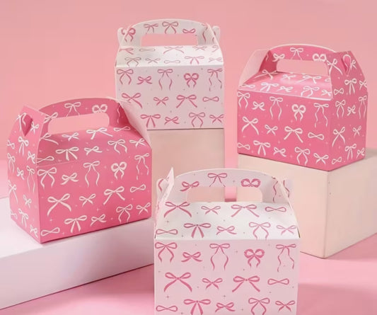 Pink Bow Gift Box