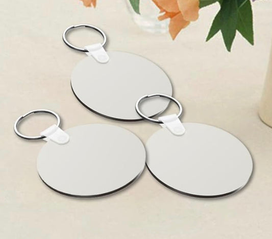 Sublimation Round Keyring