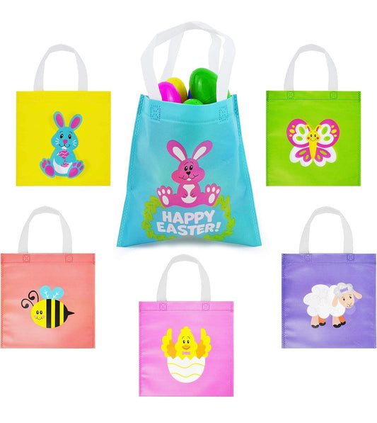 Happy Easter Tote Bag Colours