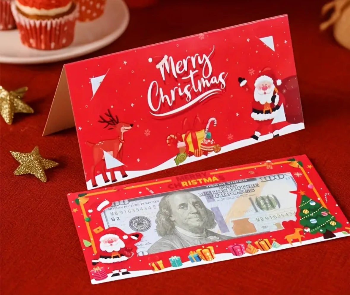 Christmas Money / Voucher Card Wallet