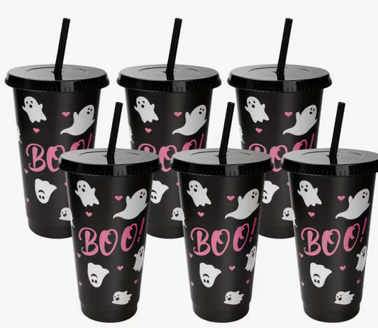 Cold Cup Halloween 24oz Black / Pink