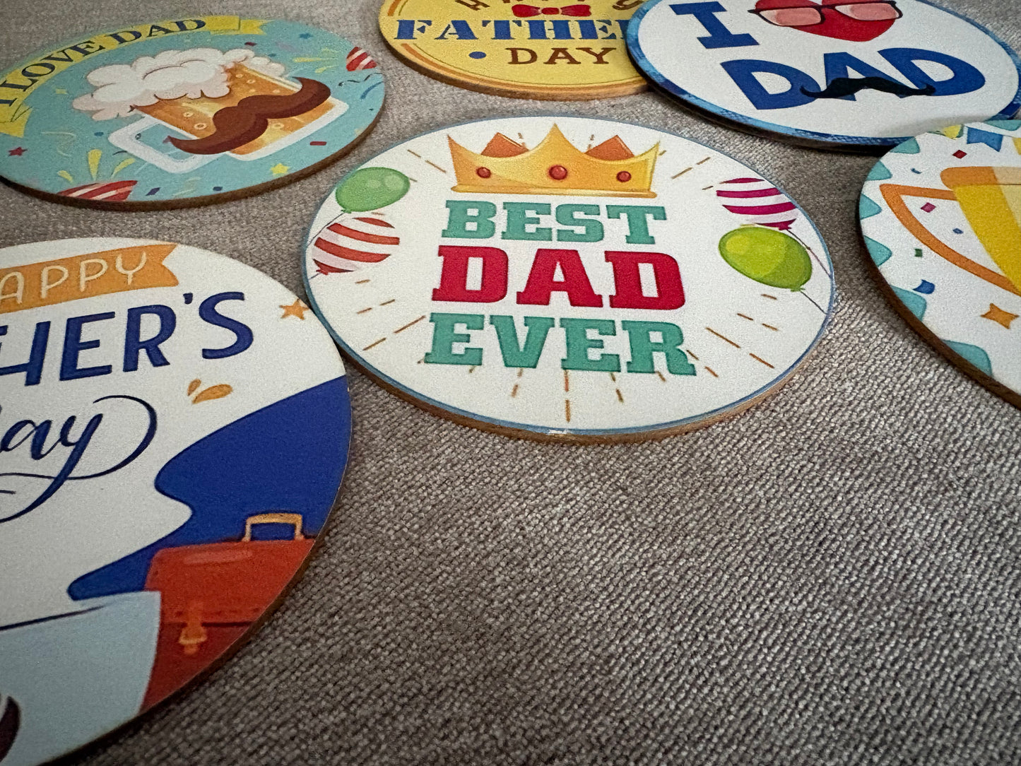 Fathers Day Coaster