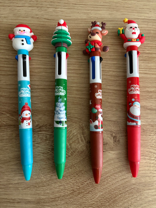 Christmas Multi Point Ballpoint Pens