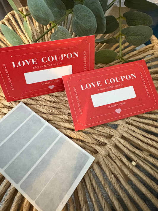 Scratch Off Love Coupon