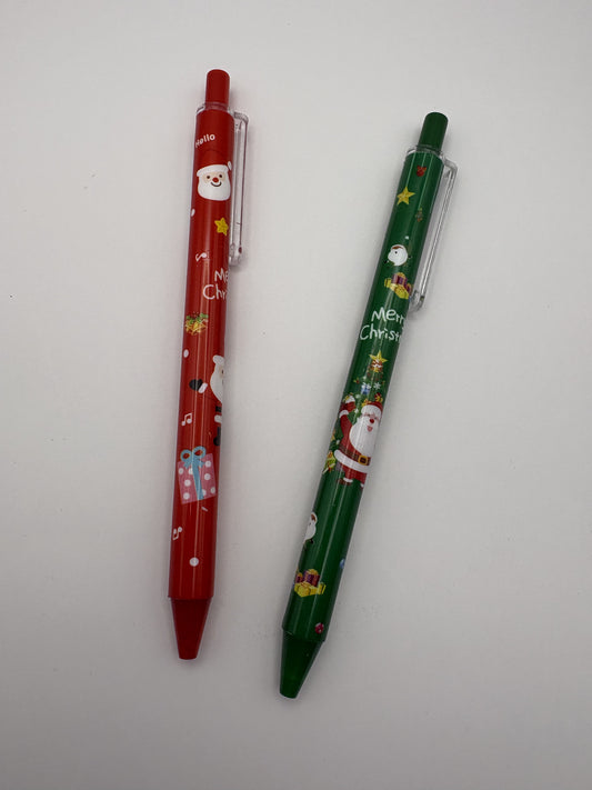 Pen - Black Ink - Christmas Theme