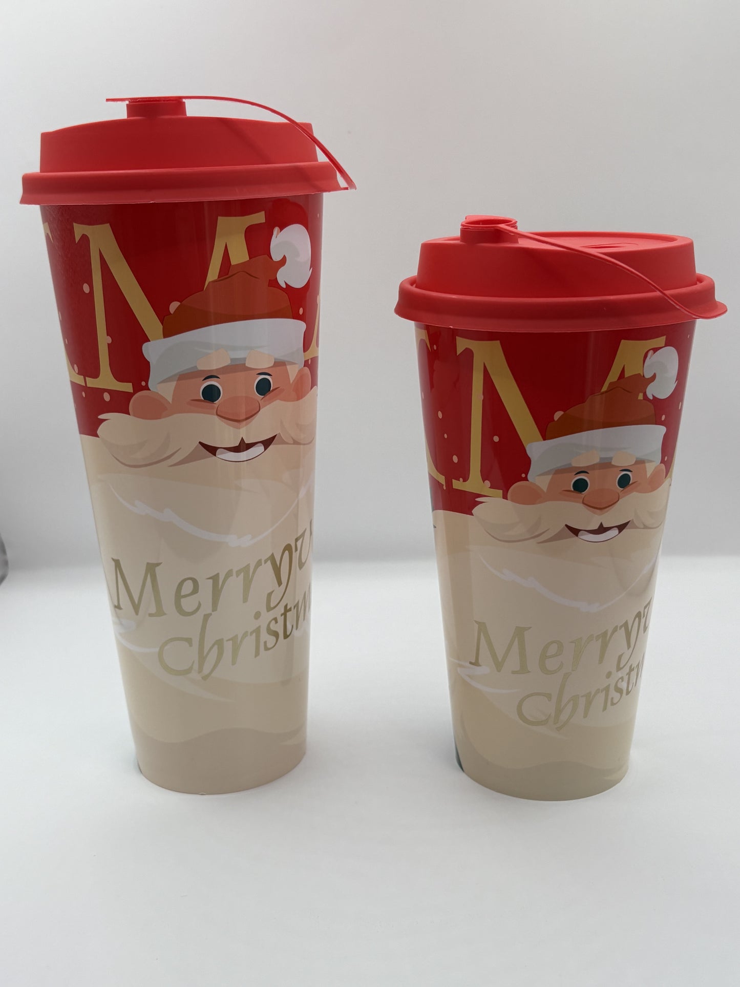 Xmas Cup Red Santa (520ml / 600ml)