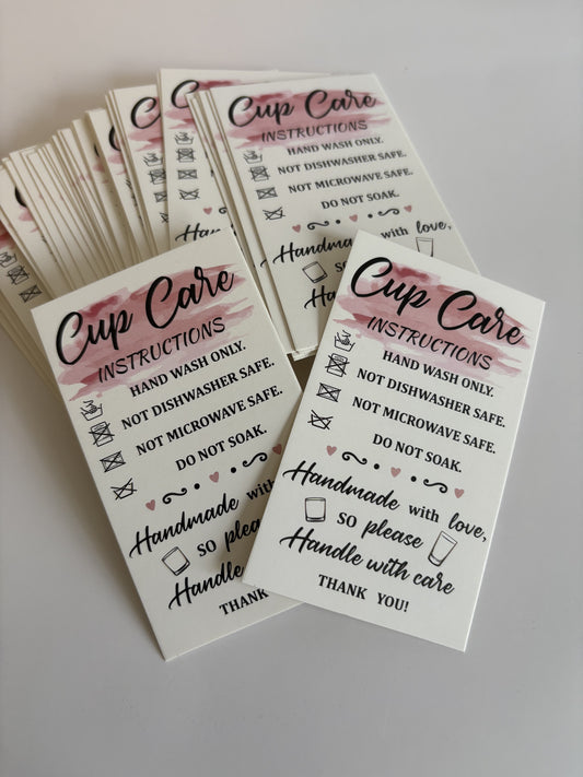 Cup Care Cards x 10 Pack