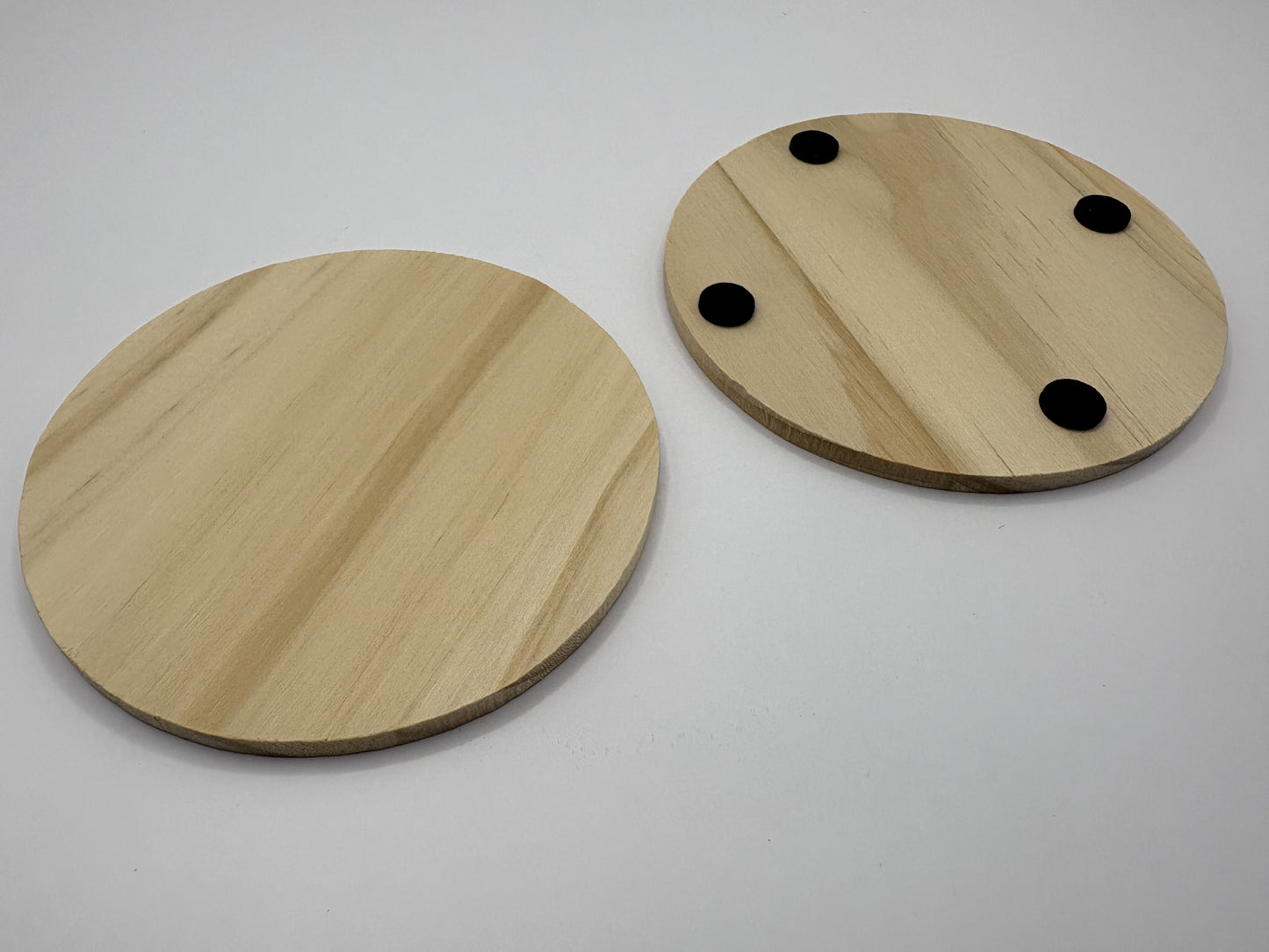 Wooden Coaster Round 10cm