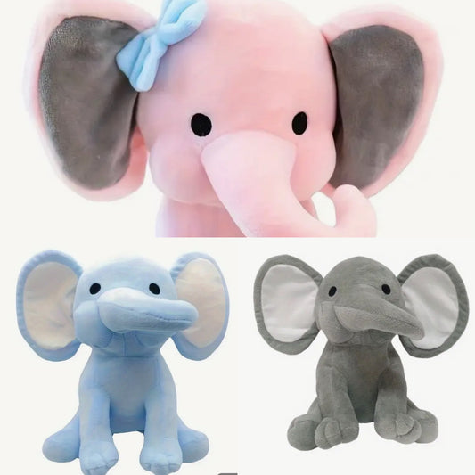 Large Soft Toy Elephant (Popular for Birth Announcement)