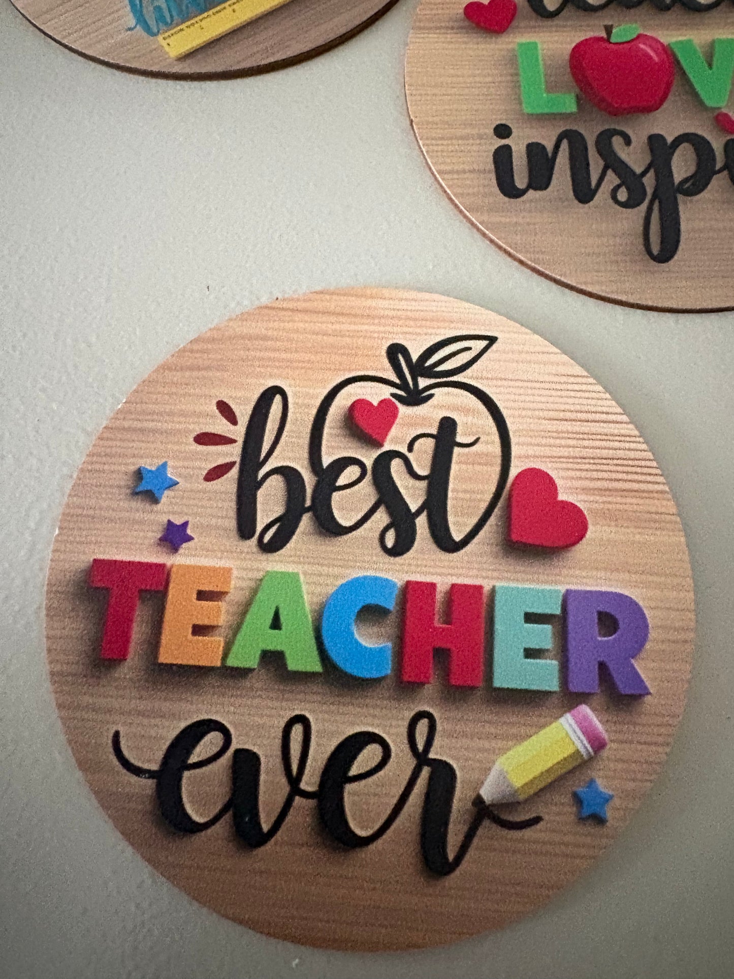 Best Teacher Coaster