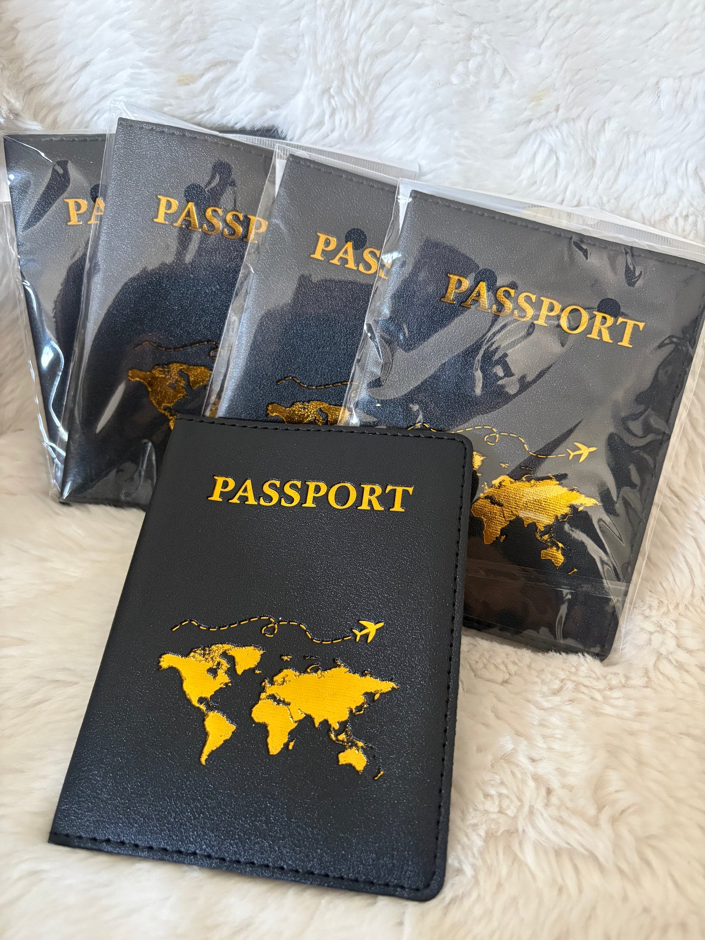 Passport Holder Black
