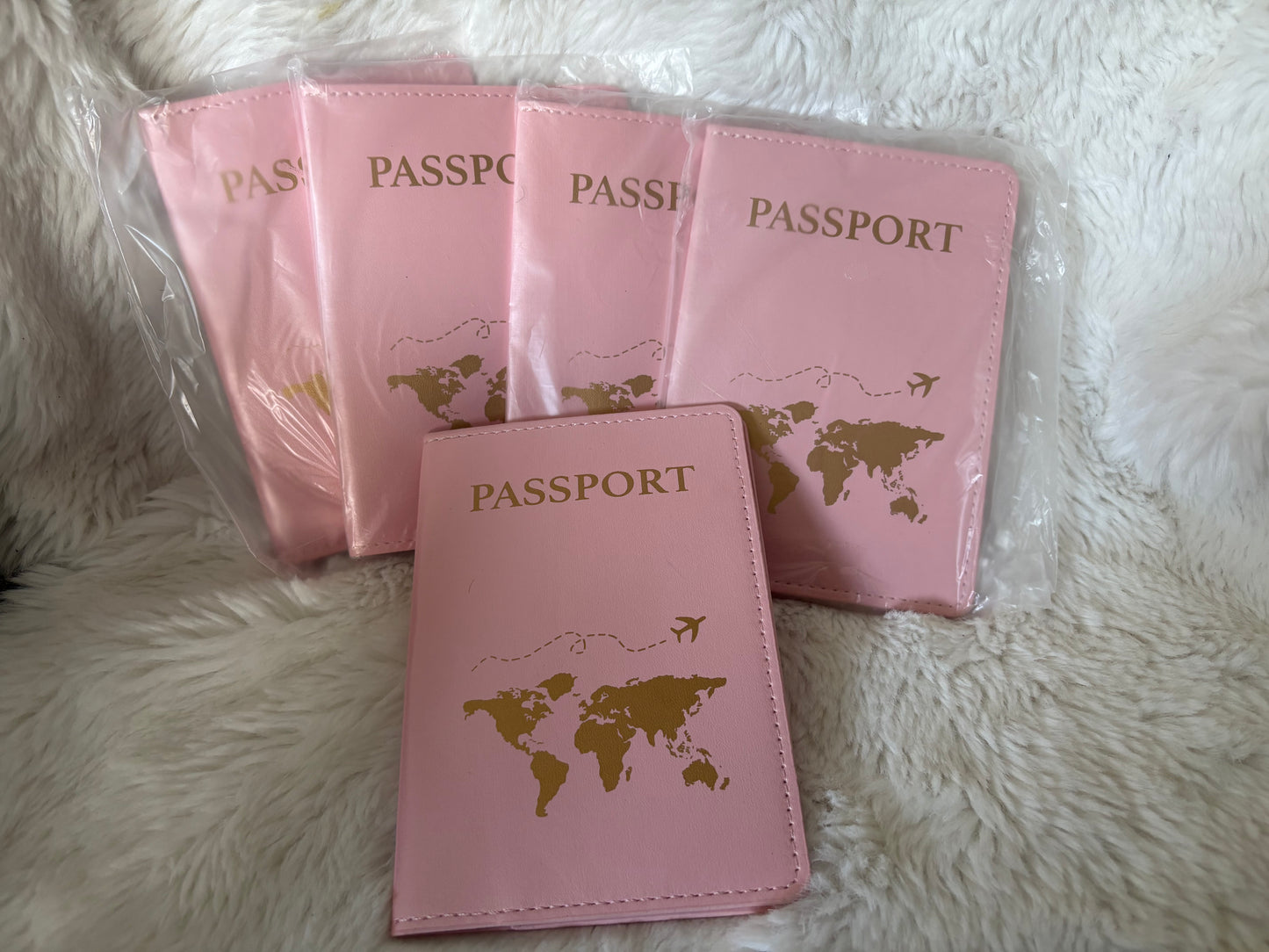 Passport Holder Pink